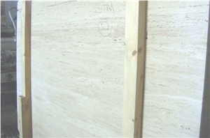 Bravo White Travertine Slabs
