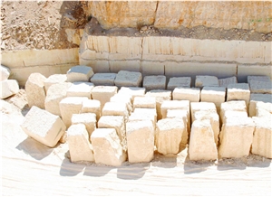 Jerusalem White Limestone Block, Palestine White Limestone