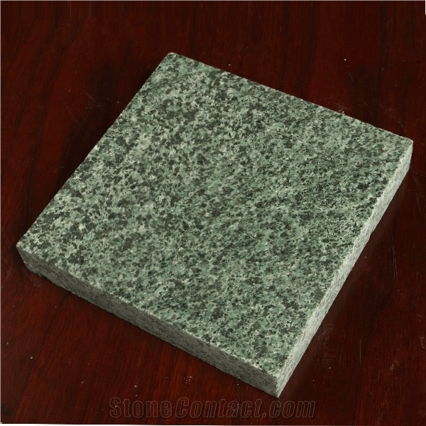 Forest Green Granite Tile, China Green Stone