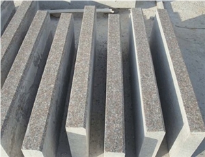 G636 China Red Stone Kerbs, G636 Red Granite Kerbs