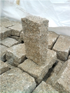 Portuguese Granite - Cubes and Setts, Branco De Porto Grey Granite