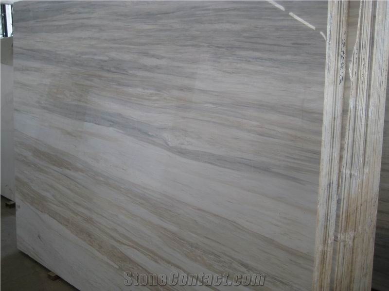 White Pallisandro White Marble, China Grey Marble Slabs & Tiles