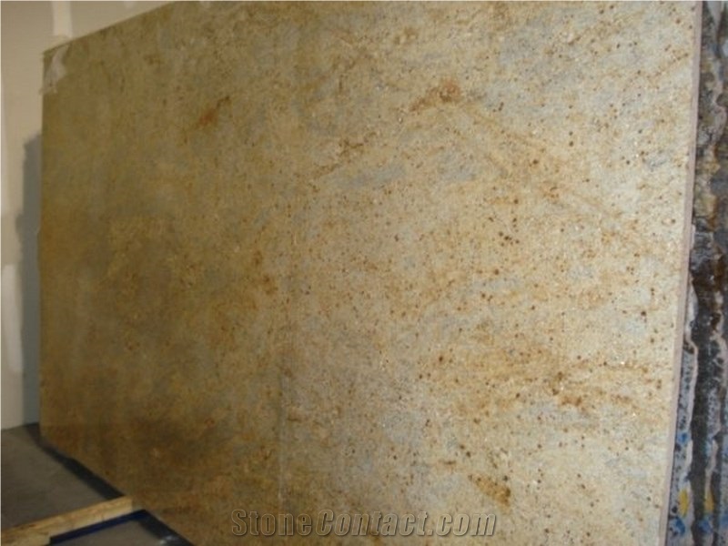 Kashmir Gold Granite Slabs, India Brown Granite