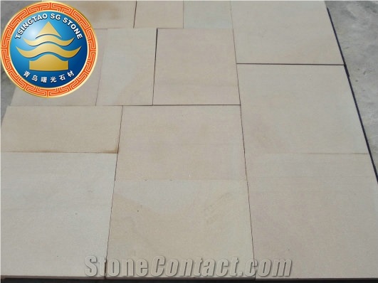 Natural Yellow Sandstone Wall Tile