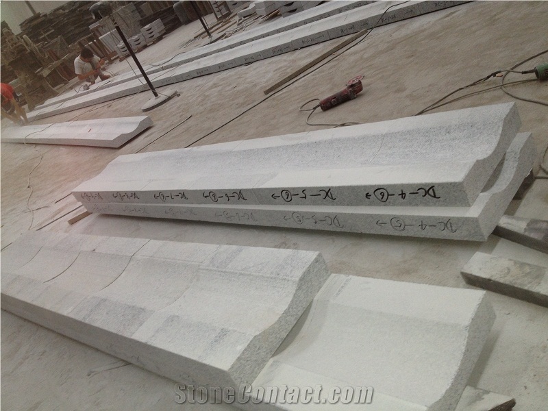 Drainage Channel, China Sardo Grey Granite Other Landscaping