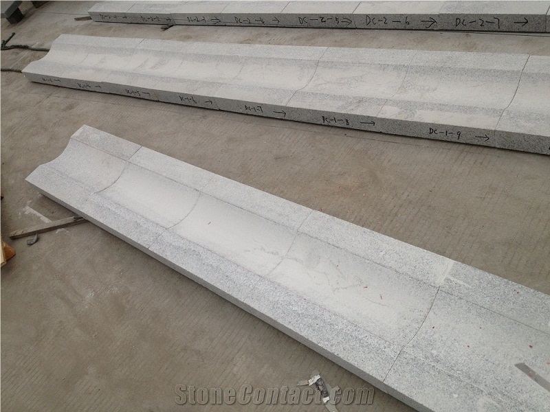 Drainage Channel, China Sardo Grey Granite Other Landscaping