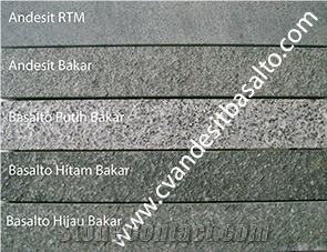 Tiga Jenis Utama Andesit Populer, Indonesia Grey Basalt Slabs & Tiles