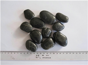 2-3cm Black Pebbles