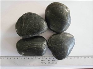 5 8cm Black Pebbles