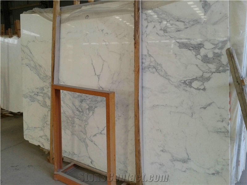Snow White Marble Slab Page