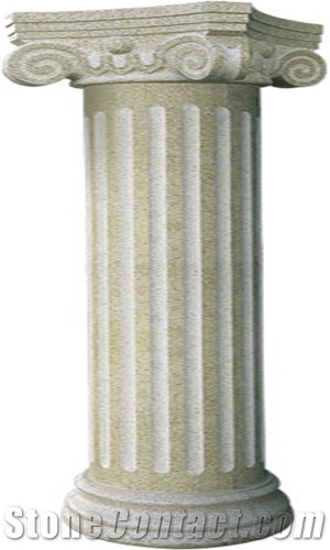 Gold Granite Column