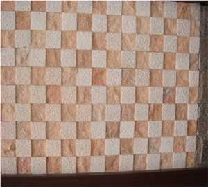 Square Sandstone Mosaic Tile