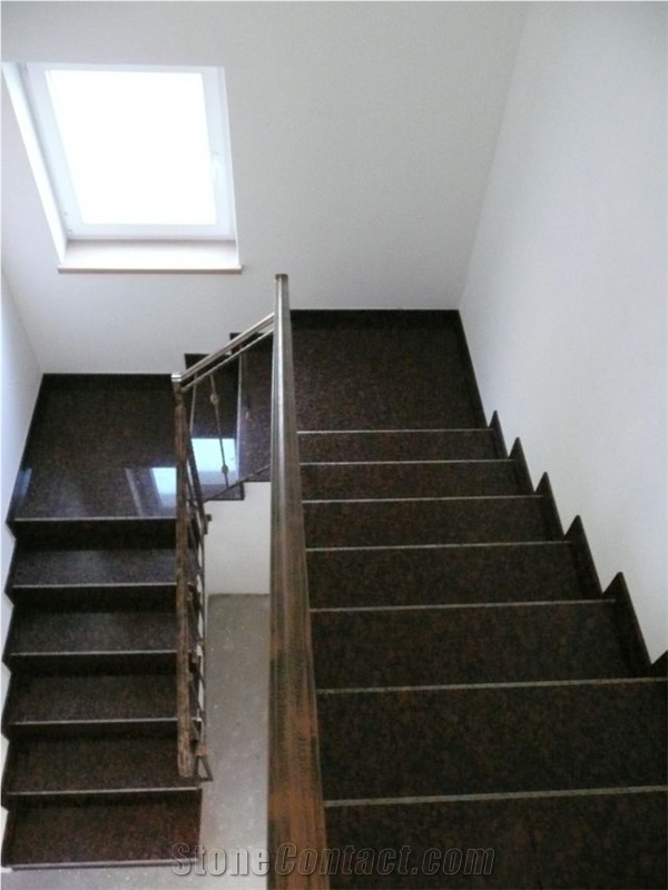 Tan Brown Granite Steps