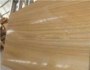 China Wooden Sandstone Slab