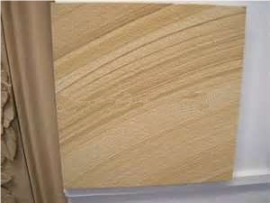 China Yellow Wood Sandstone Tile
