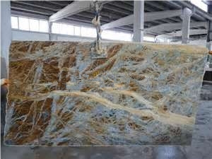 Polished Blue Jeans Marble Slab(good Price)