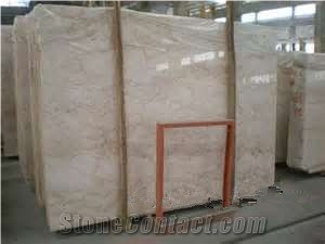 Polished Crema Rosa Marble Slab(own Factory)