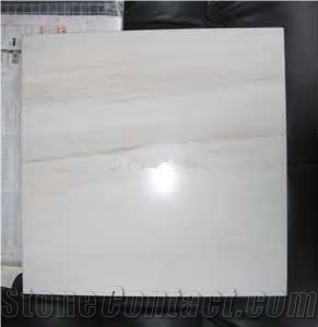 Polished Milk White Marble Tile(own Factory)