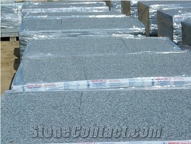 Tiles for Flooring, Quintana Grey Granite Cobble, Pavers, Gris Quintana Grey Granite Cobbles