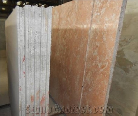 3757 Orange Red, China Red Marble Slabs & Tiles