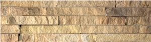 3764 Wooden Vein Sandstone Walling, Wooden Vein Yellow Sandstone Walling