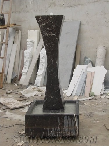 Black Marble Small Size Fountain