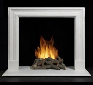 White Marble Fireplace Mantel 5533