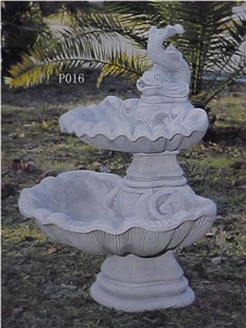 White Marble Small Size Fountain