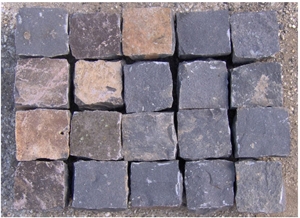 Basalt Cubes, Chipped Cobblestones