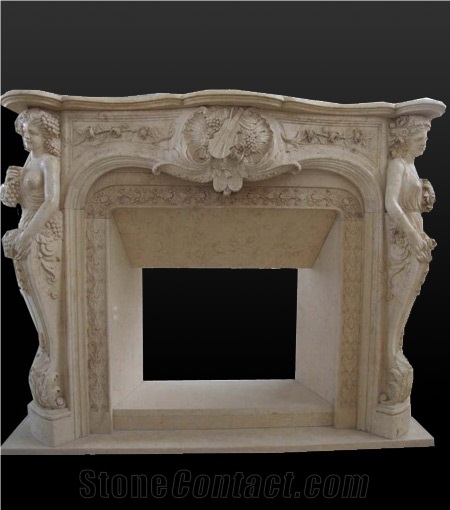 Marble Fireplace Mantel Stone Fireplace Surrounds, White Marble Fireplace Surrounds