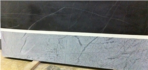 Mumbai Gray Soapstone Tiles, India Grey Soapstone