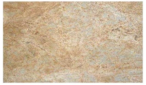 Kashmir Gold Granite Slabs, India Yellow Granite