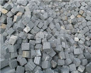 G654 Dark Grey Granite,Sesame Black,China Nero Impala,Padang Dark Cube Stone, G654 Black Granite Cube Stone