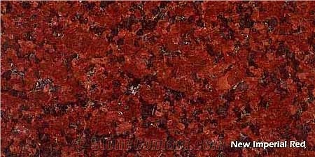 New Imperial Red Granite Slabs, India Red Granite