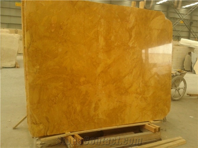 Golden Empire, China Yellow Marble Slabs & Tiles
