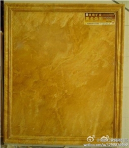 Golden Empire, China Yellow Marble Slabs & Tiles