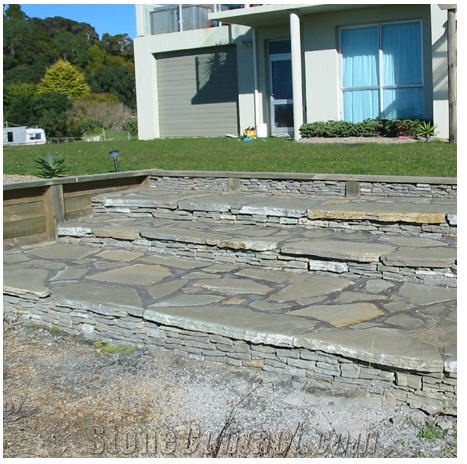New Zealand Limestone Pavements, Steps
