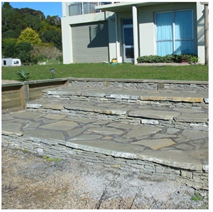 New Zealand Limestone Pavements, Steps