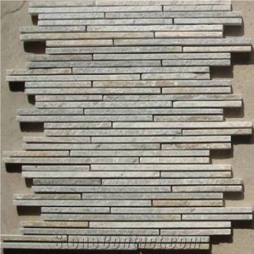 Slate Strip Mosaic Tile