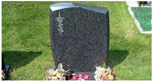 Headstones, Grave Marker, Gravestones & Cemetery M, G654 Grey Granite