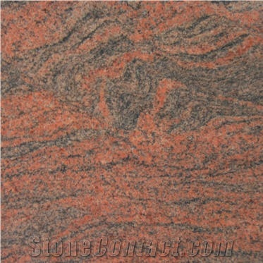 Multicolor Red -rouge Multicolor, Granite Slabs