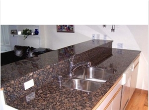 Baltic Brown / Finland Granite Countertop, Bathroom Countertops,Bathroom Vanity Tops,Custom Vanity Tops