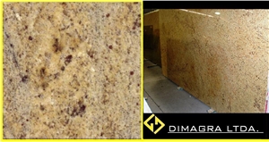 Nepal Gold Granite Slabs, Brazil Yellow Granite