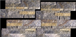 Quartzite Ledge Stone Wall Panel