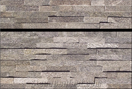Quartzite Wall Panel, Pink Quartzite Cultured Stone