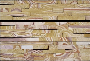 Rainbow Sandstone Wall Panel