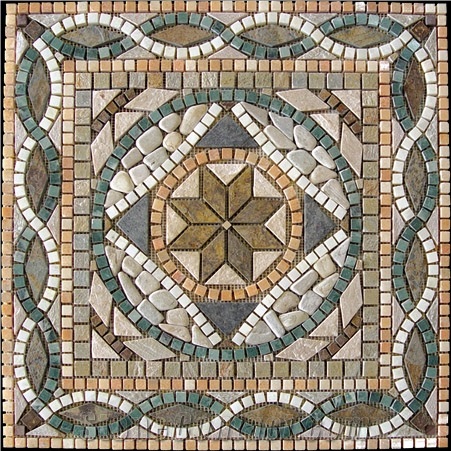 Slate Mosaic Medallion