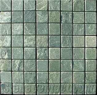 Green Slate Mosaic