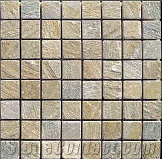 Yellow Slate Mosaic