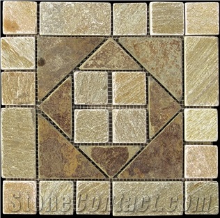 Beige Slate Mosaic